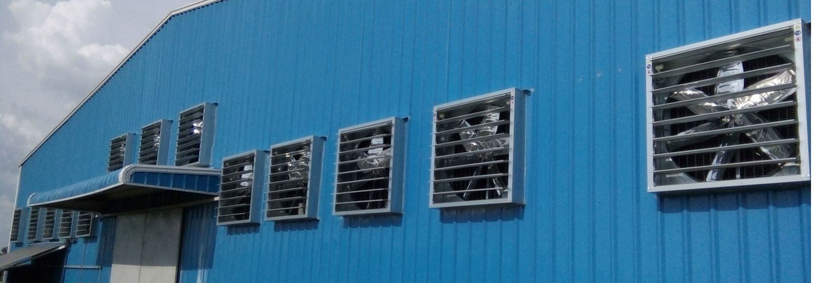 Ứng dụng quạt thông gió công nghiệp vuông